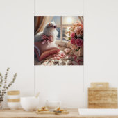 グラマーファッション高級ライフスタイル写真 ポスター (キッチン)