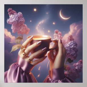 グラマーファッション高級ライフスタイル写真 ポスター