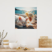 グラマーファッション高級ライフスタイル写真 ポスター (キッチン)