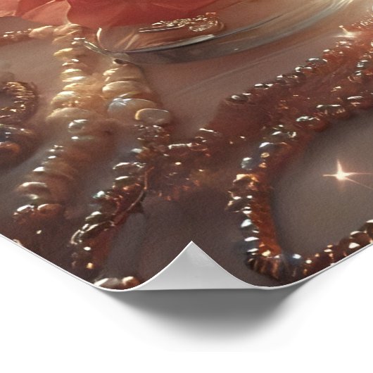 グラマーファッション高級ライフスタイル写真 ポスター (角)