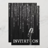 グラマーフェスティバル誕生日パーソナライズされた招待状 招待状 (正面/裏面)