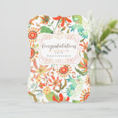 グラマーフローラおめでとうホワイト カード (スタンド正面)