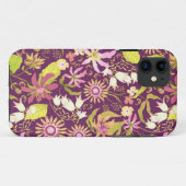 グラマーフローラブラウン Case-Mate iPhoneケース (裏面(横))