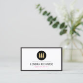 グラマーモダンリップスティックTrioメイクアップアーティスト 名刺 (スタンド正面)