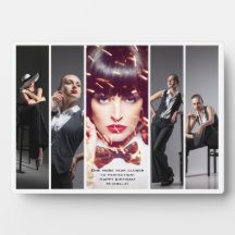 グラマーモダンレトロスタイル写真コラージュプラーク