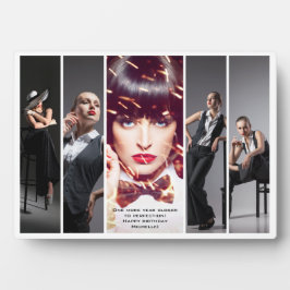 グラマーモダンレトロスタイル写真コラージュプラーク フォトプラーク