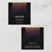 グラマー模様 スクエア名刺 (正面/裏面)