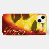 グラマー絵を描金ゴールドファッション Case-Mate iPhoneケース (裏面 (横))