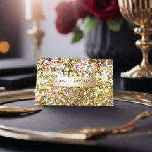 グラマー金ゴールドグリッター&ラグジュアリー