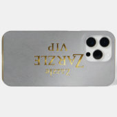 グラマー金ゴールドケーステーマ Case-Mate iPhoneケース (裏面 (横))