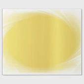 グラマー金ゴールドルックライトシャドウエレガントトレンディー ラッピングペーパー (フラット)