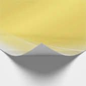 グラマー金ゴールドルックライトシャドウエレガントトレンディー ラッピングペーパー (角)