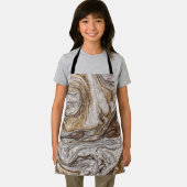 グラマー001液体茶色の色のエプロン エプロン (インサイチュ)