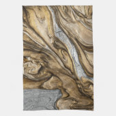 グラマー001液体茶色 キッチンタオル (縦)