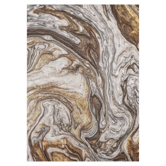 グラマー001液体茶色 テーブルクロス (正面)