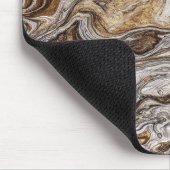 グラマー001液体茶色 マウスパッド (コーナー)