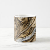 グラマー002液体茶色コーヒーマグ コーヒーマグカップ (中央)