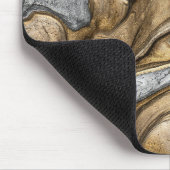 グラマー002液体茶色 マウスパッド (コーナー)