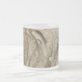 グラマー003液体茶色 フロストグラスマグカップ (中央)