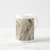 グラマー003液体茶色 ボーンチャイナマグカップ (正面右)