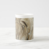 グラマー003液体茶色 ボーンチャイナマグカップ (正面)