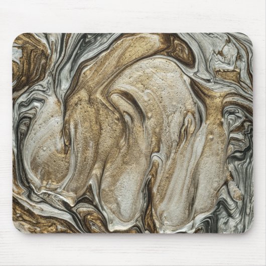 グラマー003液体茶色 マウスパッド (正面)