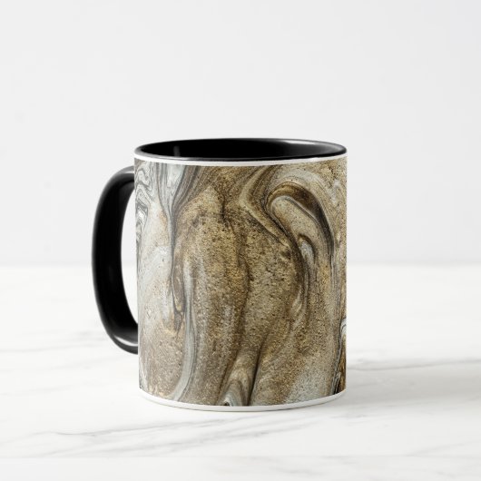 グラマー003液体茶色 マグカップ (正面左)