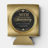 グラマー50結婚th周年記念ブラック&金ゴールド 缶クーラー (裏面)