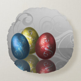 グラマー・イースター・エッグ – 丸い枕 ラウンドクッション