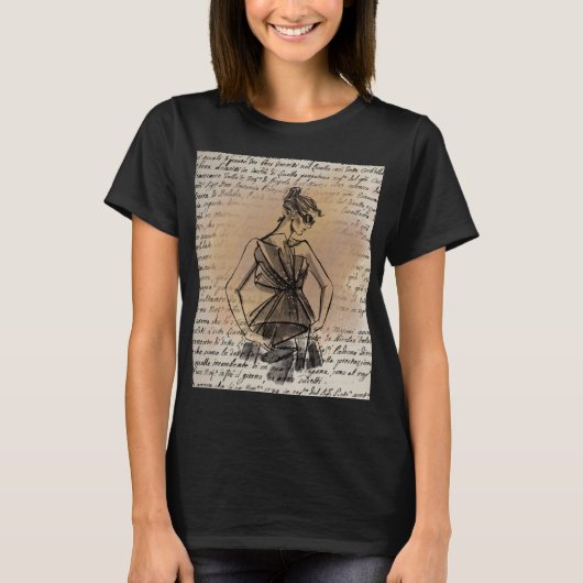 グラマー・ガールTシャツ Tシャツ (正面)