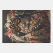 グラマー・キャッツ・アット・サロン・デクページ ラッピングペーパーシート (正面2)