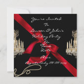 グラマー・クリスマス・招待状 招待状 (裏面)