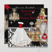 グラマー・クリスマス・招待状 招待状 (正面/裏面)