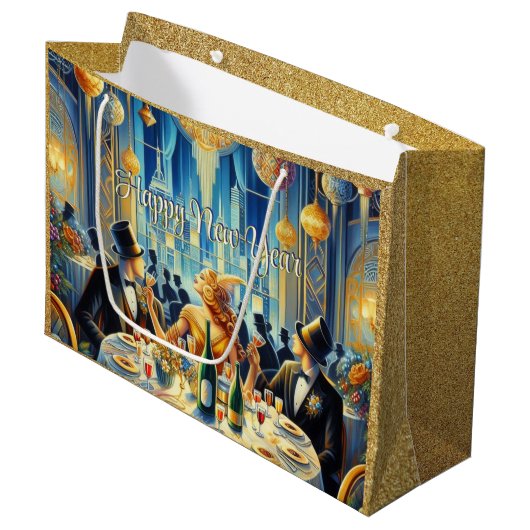 グラマー&グリッツヴィンテージ大晦日抱き枕 ラージペーパーバッグ (正面アングル)