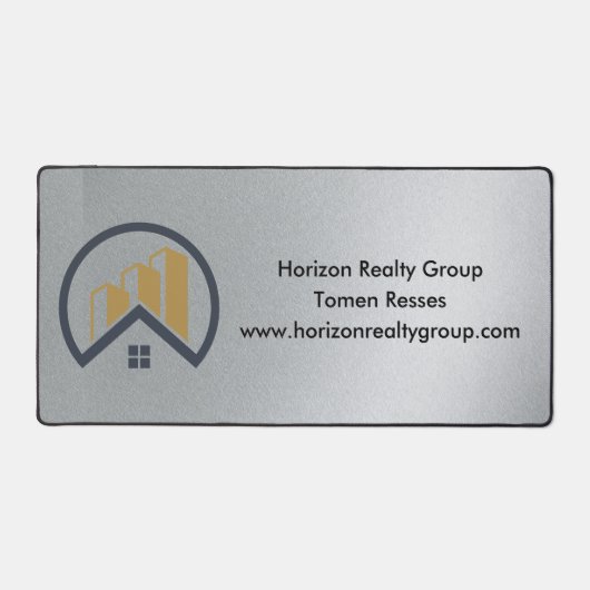 グラマー・シルバー | 白黒エテ実在ス デスクマット (正面)