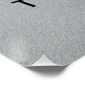 グラマー・シルバー | 白黒エテ実在ス ポスター (コーナー)