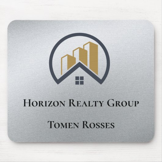 グラマー・シルバー | 白黒エテ実在ス マウスパッド (正面)