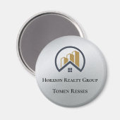 グラマー・シルバー | 白黒エテ実在ス マグネット (正面/裏面)