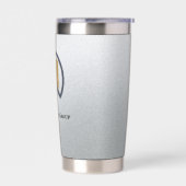 グラマー・シルバー | 白黒エテ実在ス 保温保冷タンブラー (左面)