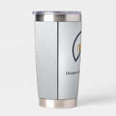 グラマー・シルバー | 白黒エテ実在ス 保温保冷タンブラー (右面)