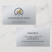 グラマー・シルバー | 白黒エテ実在ス 名刺 (正面/裏面)