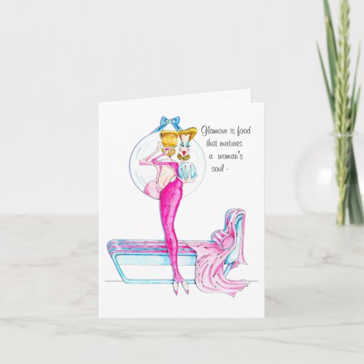 グラマー・バニティ・カード/内部を見る必要がある! カード (正面)