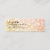 グラマー・ヘアとメイクアップ スキニー名刺 (裏面)