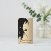 グラマー・ヘアとメイクアップ 名刺 (スタンド正面)