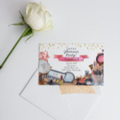 グラマー・メイク誕生日パーティーの招待状 招待状