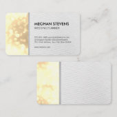 グラマー《写真》ぼけ味ウェディングプランナー(金ゴールド) 予約カード (正面/裏面)