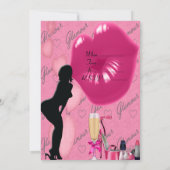 グラマー-招待状 招待状 (裏面)