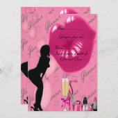 グラマー-招待状 招待状 (正面/裏面)