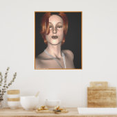 グラマー(J)プリント ポスター (キッチン)