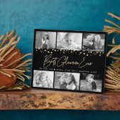 グラマ最高のーマEver 6フォトコラージュグラム金ゴールドグリッター フォトプラーク (側面)